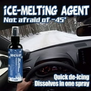 Up to 60% off Holiday Savings Clearance,RNLUGM Portable Car Icing Liquid 100ml Defrosting Agent For Glass Household Cleaning Solution Exhaust Pipe Rearview Mirrors Furniture Keyhole Winter Esential